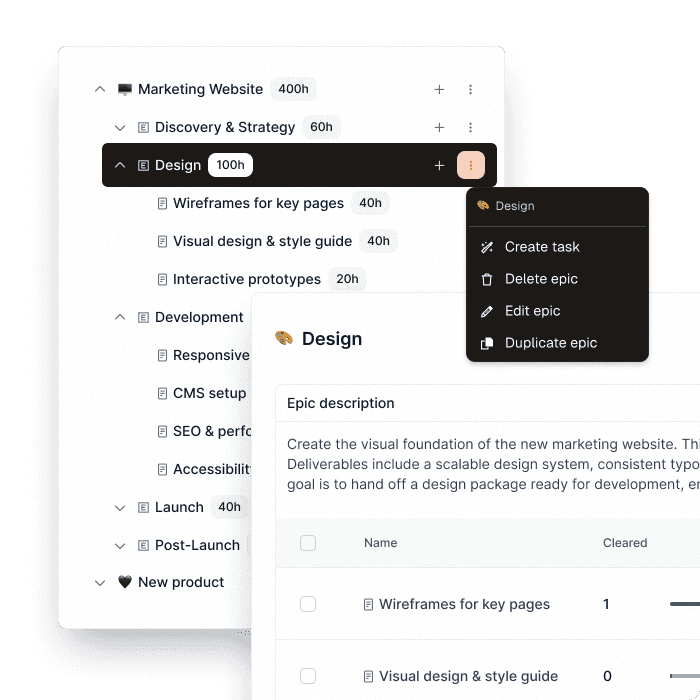 Project components